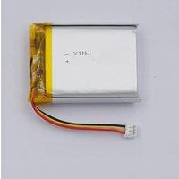 3.7V 1500mAh 5.55Wh Li-Polymer Lipo Rechargeable Li Battery 103443 JST 3Pin 1.5mm NTC Thermistor For GPS Dashcam Bluetooth LED
