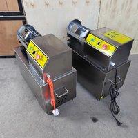 Electric Deep Fryer Stainless Steel French Fries Chicken Frying Machine Temperature Adjustable Smokeless Frying Pot With Basket
