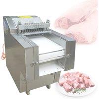 110V 220V 380V Automatic Dicing Machine For Ribs Pig Feet Chicken Duck Fish Dicing Slicing Meat Cutting Machine 3000W