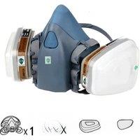 7502 Half Mask Dust Gas Mask 7502 Respirator Chemical Paint Spray Pesticide Filter Widely Use