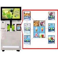 Fully Automatic Ice Cream Machine, Vertical Milkshake, Margarita Machine, Commercial Cold Drink Machine