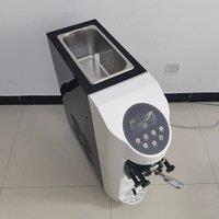Electric Ice Cream Maker Machine W/ Compressor Fridge Popsicle Machine Stainless Steel Yogurt Milk Commercial