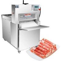 Automatic Electric Frozen Meat Slicer Machine Steak Sausage Mutton Bread Food Slicing Machine