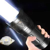 High Power LED Flashlight Portable Rechargeable Lantern 5 Modes Tactical Flashlight Waterproof Torch