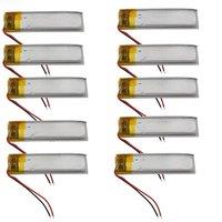 Wholesale 10pcs 3.7V 200mAh 0.74Wh Li Battery 501040 Li-ion For Music Player GPS Recording Pen Bluetooth Speaker Headphones