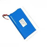 1-10 1S2P battery pack 3.7V Li polymer For GPS tracker battery 20000mAh 1260110-2P induction speaker visual door lock battery