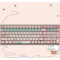 LOFREE 100-key Mechanical Keyboard Supports DIY Three-mode Hot-swappable Wireless Bluetooth Suitable