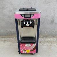 110/220V Commercial Automatic Three Flavors Soft Serve Ice Cream Machine Maker For Restaurant Use