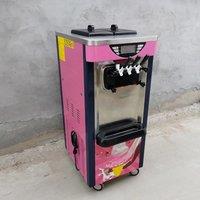 Wholesale Counter 3 Flavor Soft Ice Cream Maker Machine Commercial Fruit Ice Cream Making Machine