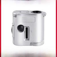 Magnifier identification special 60x HD high magnification jewelry play diamond look waist size eyepiece printing dot