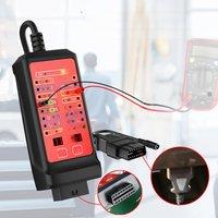 59inch OBD 2 Breakout Box with 12V/24V Power Plug, Automotive Diagnostic Tool, Test 16 Pin of OBD 2 Plug Voltage, CAN BUS Tester