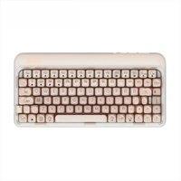 Lofree DOT 84Keys Tri-Mode Wireless Mechanical Keyboard Hot-Swappable Gasket Mount PBT Keycaps Gaming Office Travel PC Mac iPad