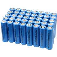 8-40pcs 3.7V Li ion Battery 18650 Rechargeable batteries 2600mAh lithium Battery For Flashlight Laptop LED Mobile power Bank