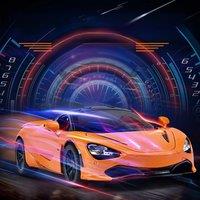 Cool Sports Racing Accessories Car Decoration Interior Ornaments Men's Dashboard Items the Acqua Di Parma Freshener Auto Mirror