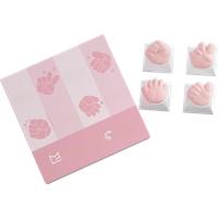 Akko Rock Paper Scissors and Praise Artisan Silicone Keycaps 1u Size OEM Profile for for DIY Customs