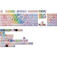 Akko Kitty Paws Keycap Set 142 Keys MAO Profile PBT Dye-sublimation Keycaps for 61/68/75/87/98/108 US Layout Mechanical Keyboard