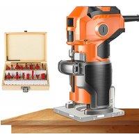 Electric Wood Trimmer 220V Woodworking Edge Laminator Milling Slotting Machine - Precision Wood R