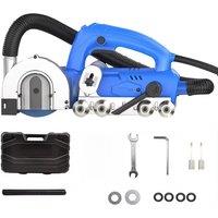 Electric Porcelain Floor Tile Seam Cleaner Dustless Slotting Construction Tool Tile Gap Cleaning