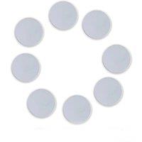 100pcs coin style TK4100 chip smart card chip/125KHZ RFID coil tags /RFID tags/ white 20mm