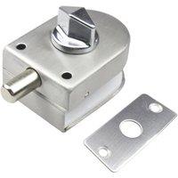 Stainless steel,Glass Door Latches Lock/bolt,138A ,Without drilling,for single glass door, Frameless glass door