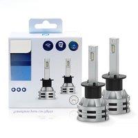 Philips LED H1 Ultinon Essential LED Gen2 12V/24V 19W LED G2 6500K Auto Lamps Fashion White Car Headlight 11258UE2X2 (Pack of 2)