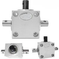 Horizontal Right Angle Steering Gear Waterproof 90 Degree Commutator Two Axis Three Axis Right Angle Steering Gearboxes