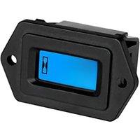 Digital LCD Hour Meter with Backlight for DC 9V-65V Maintenance Hours Gauge Compatible with Lawn Mowers And Other DC Powered Equ