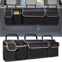 New Auto Car Trunk Organizer Felt Boot Organiser Storage Bag Box Portable Handbag Cargo Tool Holder