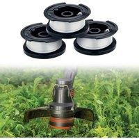 3PCS Spool and Line 10 m for Reflex Strimmer Nylon Wire 1.6 mm Diameter Transparent and Resistant A6481-XJ