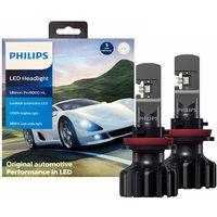 Philips Ultinon Pro9000 Gen2 LED H8 H11 H16 Fog Light +350% Bright 5800K White Head Lamps Lumileds LED With Canbus 11366U90X2