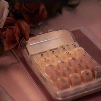 Lofree DOT Liquid Foundation Wireless Mechanical Numeric Keyboard Bluetooth Cute Girls High-Looking