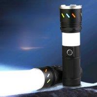 2025 Super Bright LED Torch Light Waterproof Rechargeable Flashlights Ultra Powerful Flashlight