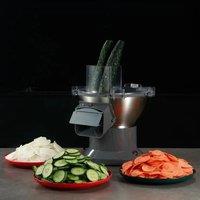Electric Vegetable Cutter Machine Commercial Automatic Fruit Vegetable Slicer Shredder Potato