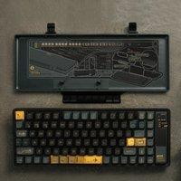 LOFREE 84 Keys Mechanical Keyboard Tri-Mode Wireless Hot-Swappable RGB Backlit Kailh Brown Switch