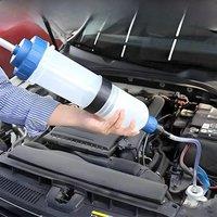0.5L OilFluid Extractor Filling Oil Change Syringe Bottle Transfer Automotive Fuel Extraction Pump Hand Tool Oil Extractor Pump