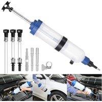 Car Oil Fluid Extractor Brake Fluid Syringe Pump Oil Change Syringe Pump Manual Suction Vacuum Fuel Transfer Hand Pump