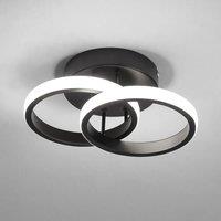 Small LED Ceiling Lights,19W 1710LM Bedroom Ceiling Lamp,6000K Cool White LED Ceiling Light with