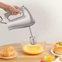 KOMORE 250W 5-Speed Electric Handheld Egg Beater Household Kitchen Mixer with Quick-release Eject Button