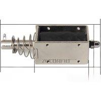 1253B DC Push Pull Open Frame Mini Valve Solenoid Actuator Electromagnet Pull Push Tools 15mm 50N