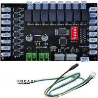 RS485 8CH Electronic Parcel Delivery Locker System/ Sensing switch item detection control panel with relay