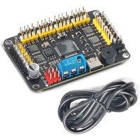 32 Channel Robot Servo Control Board Servo Motor Controller PS-2 Wireless Control USB/UART Connection Mode