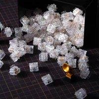 OFF STUDIO Outemu Silence Ice Snow Custom Version Crystal Switch Fully Transparent Mechanical Keyboard MX Switches Dustproof PC