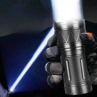 3000M Super Bright Flashlight High Power LED Flashlights Waterproof Zoom Torch Rechargeable Torch