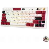 RK ROYAL KLUDGE M65 Battery Display Mechanical Keyboard 66 Keys PBT Multi-functional Gasket RGB Tri-mode Wireless Gamer Keyboard