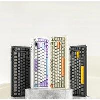 AJAZZ AK820MAX Keyboard Wired/Wireless Tri-Mode 75% Layout With 0.85" TFT Screem 82Key Full