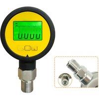 Moray ME260P Accuracy 1%FS Waterproof IP65 Diameter 80mm LCD Stainless Steel Gas Digital Pressure Gauge