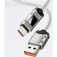 Toocki 66W USB Type C Cable Fast Charging USB C Digital Display Cable For iPhone 15 Huawei Xiaomi Samsung S23 Laptop Data Cord