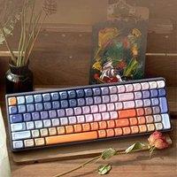 Lofree Tri-Mode Dopamine Mechanical Keyboard 100-Key Hot-Swappable Switch Wireless Bluetooth 2.4G
