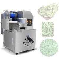 Commercial Vegetable Cutting Machine, Restaurant Kitchen Electric Carrot Eggplant Scallion Celery Slicing Shredding Machine