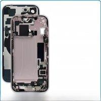 95% New, Original Disassembled Middle Frame Housing Back Glass Cover For iPhone 15, with NFC Wireless Charger Assembly